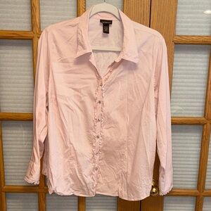 EUC Lane Bryant Pink Blouse